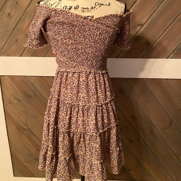 NWT Off Shoulder Mini Dress - Picture 5 of 6